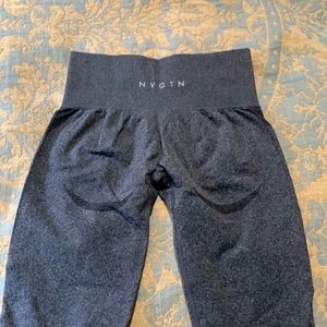 NVGTN black speckled contour seamless leggings